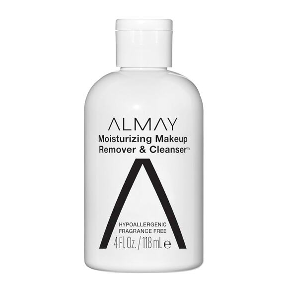 NEW Almay Moisturizing MAKEUP REMOVER & FACE CLEANSER 4oz Bottle Fragrance Free! - Picture 8 of 8